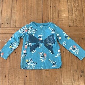 Tea Collection x hello kitty and friends bow long sleeve tee shirt 3T